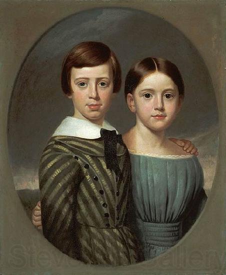 Samuel Lancaster Gerry John Oscar Kent and His Sister, Sarah Eliza Kent. Germany oil painting art